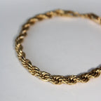 TWISTED ROPE CHAIN BRACELET