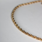 TWISTED ROPE CHAIN BRACELET