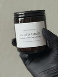 SACRED AMBER SOY WAX CANDLE