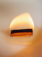 SACRED AMBER COCONUT SHELL CANDLE